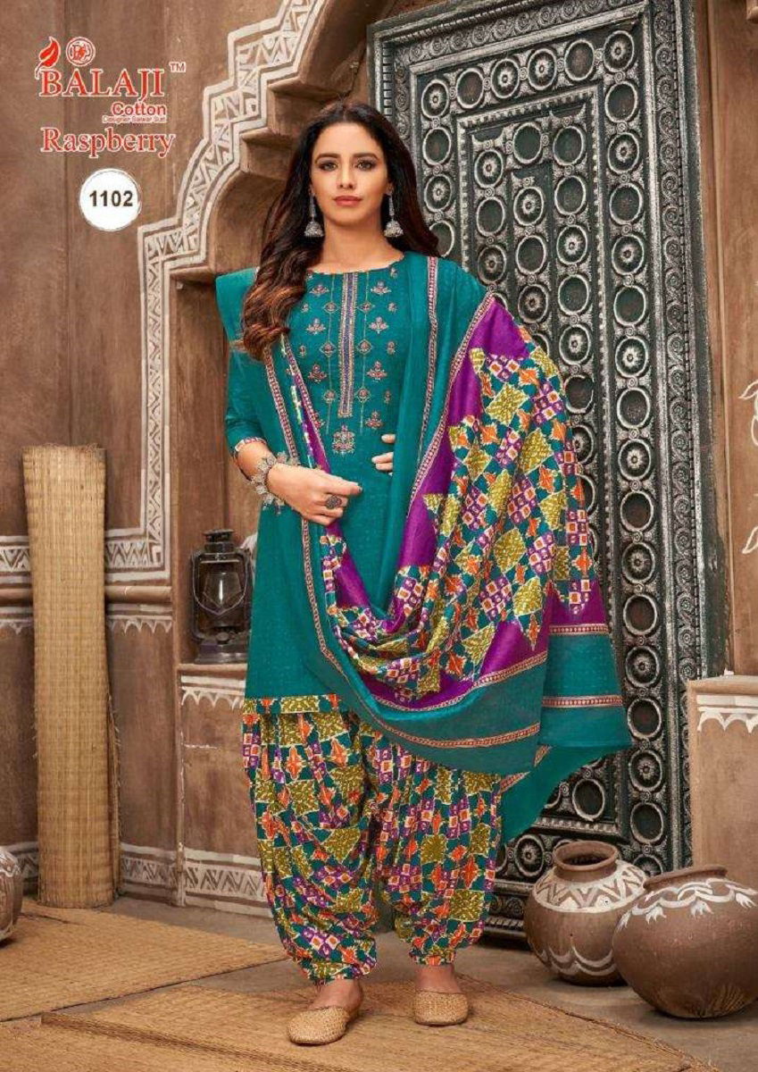 Balaji Rasberry Vol 11 Cotton Dress Material Catalog
